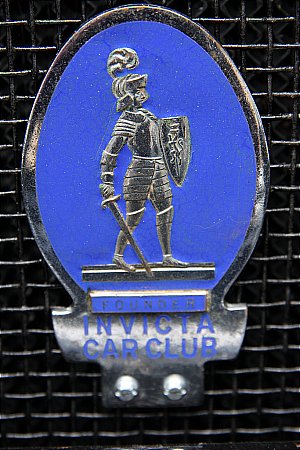 INVICTA "FOUNDER" MEMBERS CAR BADGE - click to enlarge